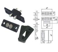 Coppia Contatti Elettrici a Pressione 06511 (06511000) Cisa 6 Pezzi