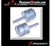 coppia contrappesi bilancieri stabilizzatori manubrio specifico suzuki alluminio