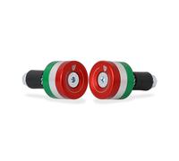 COPPIA CONTRAPPESI MANUBRIO TRICOLORE CNC RACING PER MV AGUSTA BRUTALE 1000 RR /