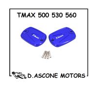Coppia COPERCHI POMPA OLIO FRENO Tmax 500 530 560 T max yamaha FRENI BLU