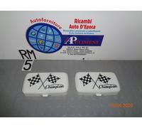 COPPIA COPERCHIO FENDINEBBIA CHAMPION UNIVERSALE (165X85mm ) AUTO EPOCA