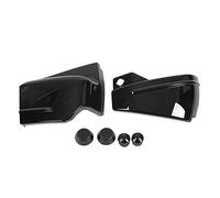 Coppia Coperchio Laterale Batteria, Coperchio Laterale Batteria Moto per V Star 650 DragStar 650 XVS650 XVS650A Tutto L'anno(Nero)