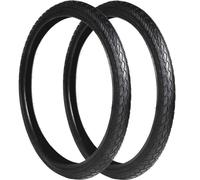 COPPIA COPERTONE 26 X 1.75 VALVOLA ITALIA NERO PER BICI 26" BICICLETTA PNEUMATICO BIKE BIKE PER BICI DA PASSEGGIO CITY BIKE GRAZIELLA OLANDA BICI ADULTO
