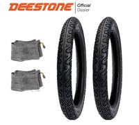 COPPIA COPERTONE + CAMERA D'ARIA 2-1/2-16 e 2-3/4-16 PER APRILIA SCARABEO 50