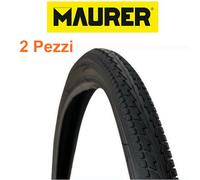 Coppia Copertone cicli bicicletta donna City Olanda 26"x1,5 Goodwall Maurer 2 Pz