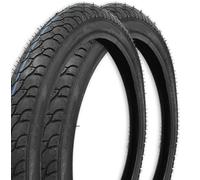 COPPIA COPERTONE STRADALE 20 X 1.75 PNEUMATICO NERO BICICLETTA GRAZIELLA CITY BICI BAMBINA DA 20”