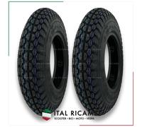 COPPIA COPERTONE VESPA 3 50 8 4PR NERO 125 150 VBB VNB VB1T GL PNEUMATICO