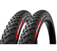 Coppia Copertone Vittoria Barzo -Mezcal XC Race 29 x 2.25 Tubeless Ready Nero