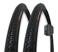 COPPIA COPERTONI BICI DONNA 26 X 1 3 8 NERO 37 590