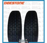 Coppia Copertoni Gomme Pneumatici DEESTONE 4 00 12 APE CAR TM 703 602 Posteriore