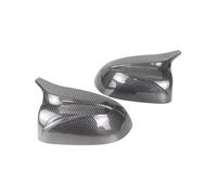 Coppia Copertura Alloggiamento Specchio Per BMW Per X3 G01 | Calotte Specchietti Tappi Sinistra e Destra,Nero/Motivo Carbonio,ABS,Finitura raffinata,Specifiche precise