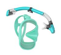Coppia copertura facciale per immersione premium e tubo respirazione progettati per un migliore comfort e visibilità Attrezzatura con tubo regolabile