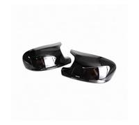 Coppia Copertura Specchietto Porta Per BMW Per X1 E84 Per X3 | Calotte Specchietti Tappi Sinistra e Destra,Plastica ABS,Nero lucido/modello carbonio,Design a scatto