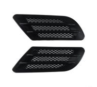 Coppia Coperture Presa Cofano Auto Nere 16.5cm Coppia Coperture | Design per sportivo nero, misura 16.5x7.5cm, materiale ABS , adesivo forte, universale