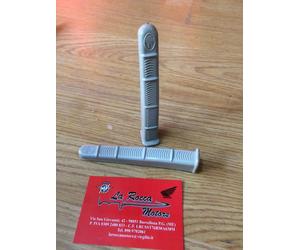 COPPIA COPRI LEVE PROTEGGI LEVE GRIGIE PIAGGIO VESPA ORIGINALE D'EPOCA BIEMME