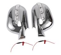 Coppia copri specchietti retrovisori cromati per Mercedes-Benz Classe M W163