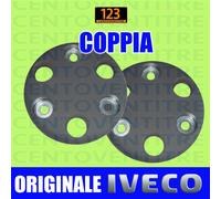 COPPIA COPRICERCHI COPPA RUOTA COPRIMOZZO IVECO DAILY 1999-2013 (2PZ) ORIGINALI