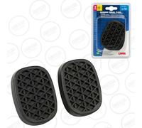 Copripedali gomma auto freno e frizione adattabili Alfa Romeo 147 3p 11/04-08/08