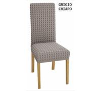 Coppia Coprisedia Sedia VestiSedia Irge Galaxy Con Schienale Elasticizzato