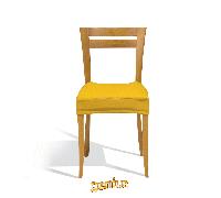Coppia Coprisedia VestiSedia Genius Biancaluna Tessuto Bielastico Made In Italy