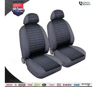 Lampa Square, Coppia Coprisedili Anteriori In Jacquard - Rosso S_0290_55014 Auto