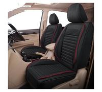 Coppia Coprisedili Coprisedile Per Auto Coprisedile Protettore Tappetino Coprisedile 1 Posto Per Ford Per C-Max(Black Red)