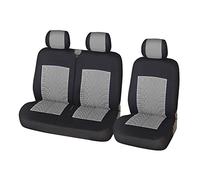 Coppia Coprisedili Coprisedile Per Auto Universale 1 + 2 Coprisedili Per Ford Per Transit(GRAY)