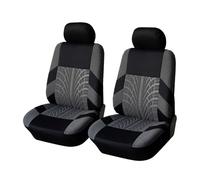 Coppia Coprisedili Coprisedili Tipo 2+1 Coprisedili Per Auto Per Transporter Per Furgone Per Ford Per Transit(2PC Front Gray)