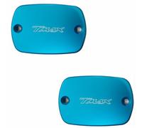 Coppia Cover Coperchi Vaschetta Pompa Freno Yamaha T Max Tmax T-Max 500 530 560
