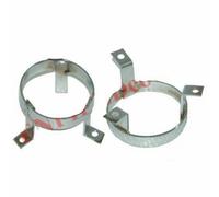 Coppia Cromo Parcheggio Luce Griglia Protezione per Willys Militare Jeep 8.9cm