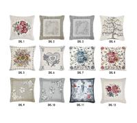 Coppia cuscini arredo Cinigliato VARI DISEGNI cm 40x40 - 50x50