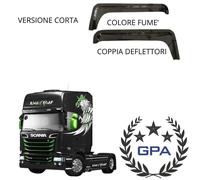 COPPIA DEFLETTORI ANTITURBO FINESTRINO SCANIA SERIE 5 E 6 2008 2009 2010 2011