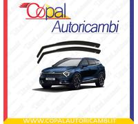 COPPIA DEFLETTORI ARIA ANTIVENTO ANTERIORI FARAD PER KIA SPORTAGE 5P DAL 2022>