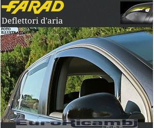 COPPIA DEFLETTORI ARIA FARAD PER TOYOTA COROLLA VERSO 2005>2009 5 PORTE
