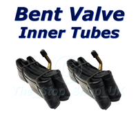 Coppia Di 10 1/2 x 2 1/4 CR202 Curve Valvola Schrader Interno Tubi Passeggino