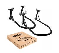 Coppia di 2 cavalletti alza moto per Ducati Monster 797 anteriore e + posteriore