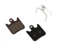 Coppia di 2 pastiglie freni bicicletta in carbonio metallizzato Elvedes Hope Noir TU