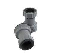 Coppia di adattatori 32/38 mm per tubi Intex Bestway da filetto ad innesto