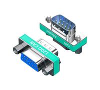 Coppia di adattatori DB9pin da 120 Ω con terminali CAN Bus resistori per reti di comunicazione industriale sicure, adattatore maschio/femmina