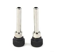 Coppia di adattatori per maniglie in ferro per stazioni di saldatura compatibili con ESD 852D 936 937D 898D 907, set da 2 pezzi con dimensioni precise