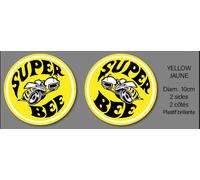 Coppia Di Adesivi NOSTALGIC DODGE SUPER BEE Old School
