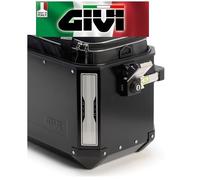 COPPIA DI ADESIVI RIFRANGENTI SERIGRAFATI GIVI E145 PER VALIGE OUTBACK