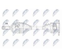 Coppia Di Albero D'Ingranaggio 602Mm Posteriore Destro NPW-SU-069