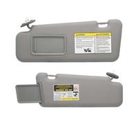 Coppia di alette parasole compatibili con veicoli dal 2008 al 2013 con tettuccio apribile sinistro e destro grigio 74320-48500-B0 74320-0E050-B0