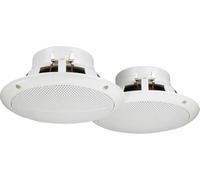 Monacor SPE-265/WS Altoparlante da incasso 60 W 8 Ω Bianco 1 Paio/a