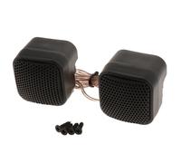 Coppia Di Altoparlanti Tweeter Quadrati In Seta Per Mini Auto Da 500 W Per