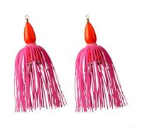 Coppia di ami da pesca con sei artigli, progettati per efficaci tecniche di cattura in mare (3#)