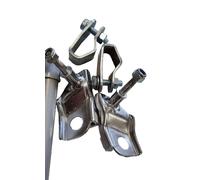 Coppia Di Ammortizzatori Cromati Con Supporti Di Fissaggio GP LI TV S1 2 3