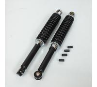 Coppia di ammortizzatori posteriori neri 360mm per ciclomotore MBK 51