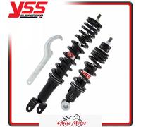 COPPIA DI AMMORTIZZATORI VESPA SPECIAL 50 REGOLABILI ANTERIORE E POSTERIORE YSS